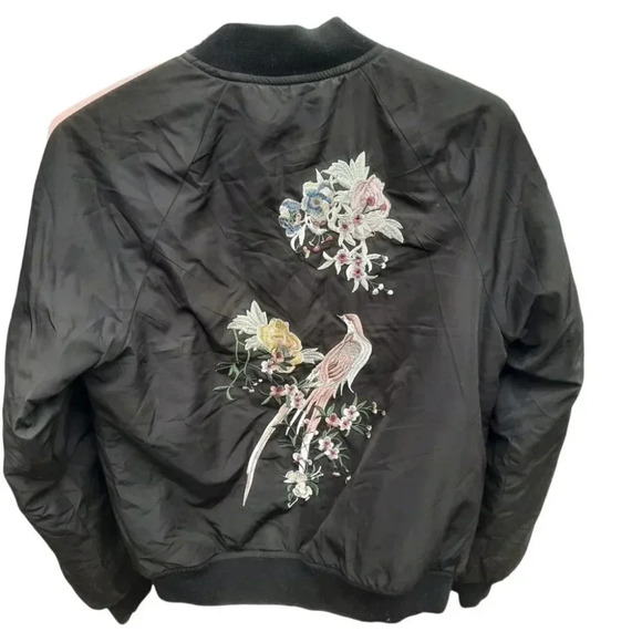 S8 Signature Eight Ebroidered Black Jacket - Picture 2 of 8